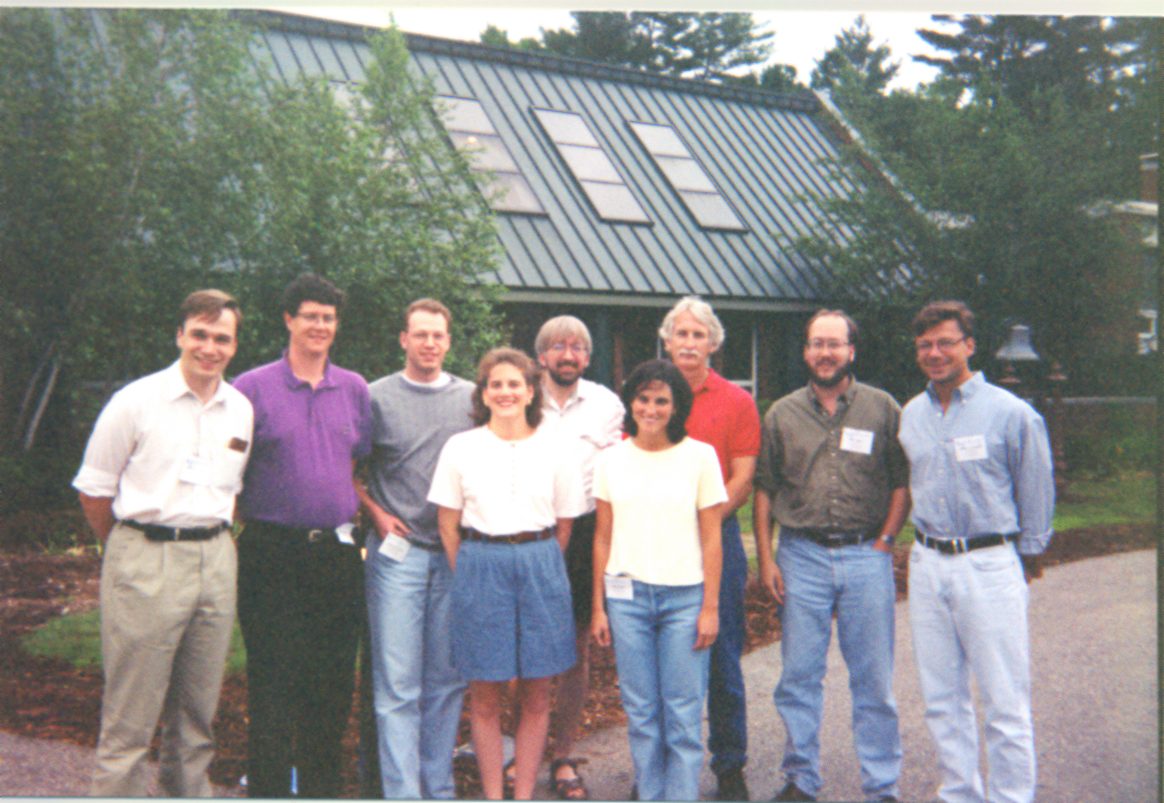 Jorgensen group at a Gordon Research Conference, 1996